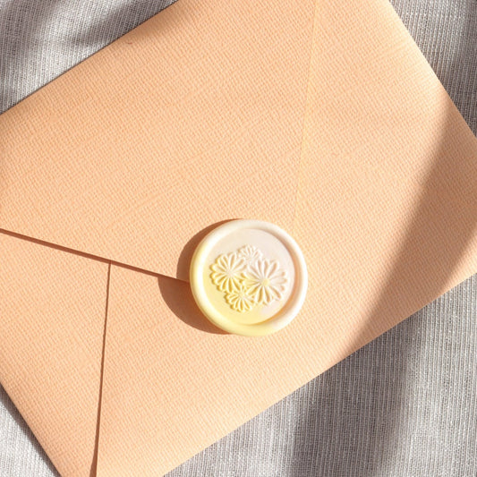 Wax Seal Stamp - Daisies