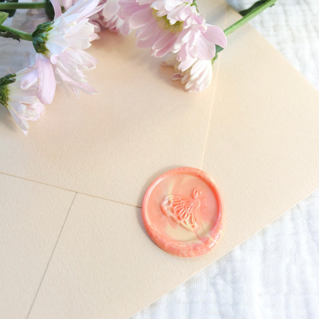 Wax Seal Stamp - Half Butterfly