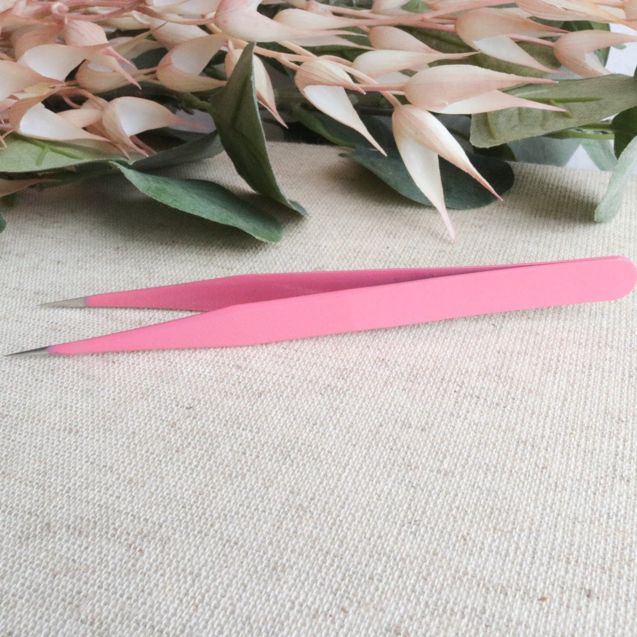 Precision Point Tweezers - Pink