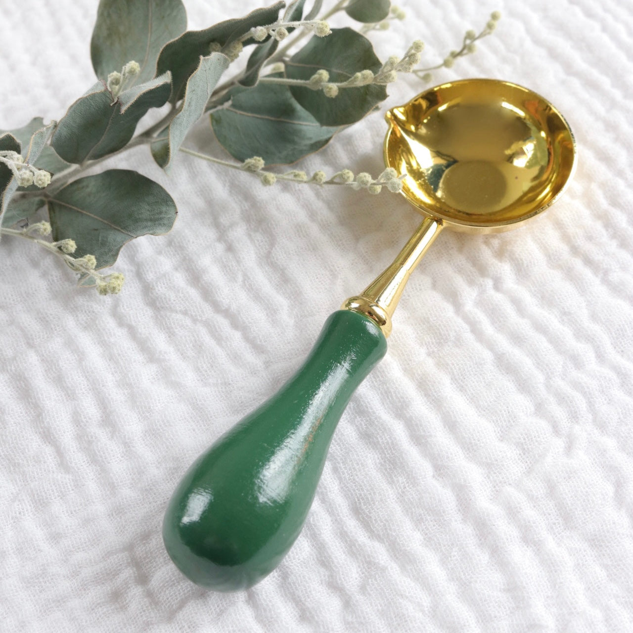 Limited Edition Melting Spoon - Pine Green Handle