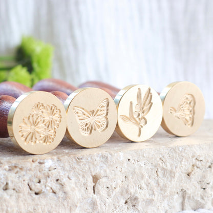 Wax Seal Stamp - Half Butterfly