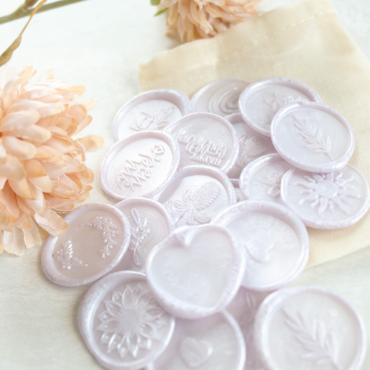 Wax Seal Beads - Iris