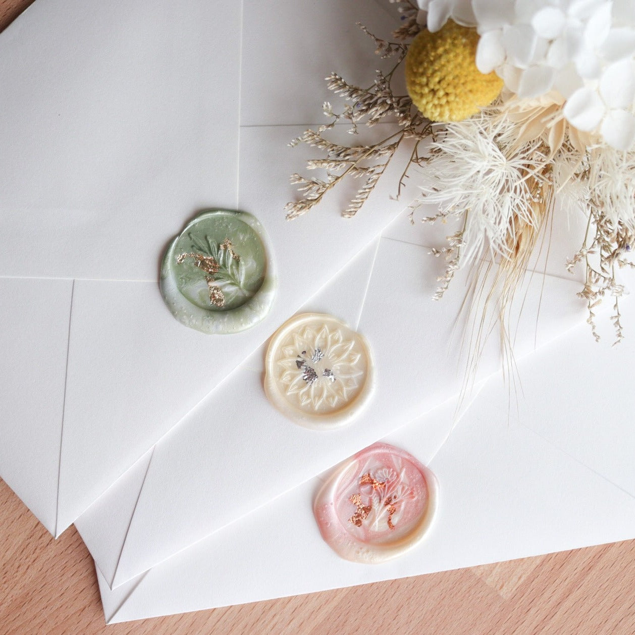 Wax Seal Stamp - Bouquet