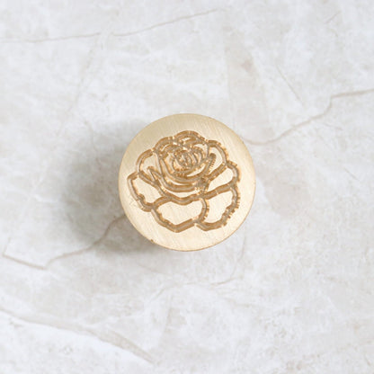 Wax Seal Stamp - Rose