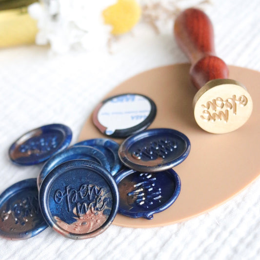 Wax Seal Stamp - Open Me
