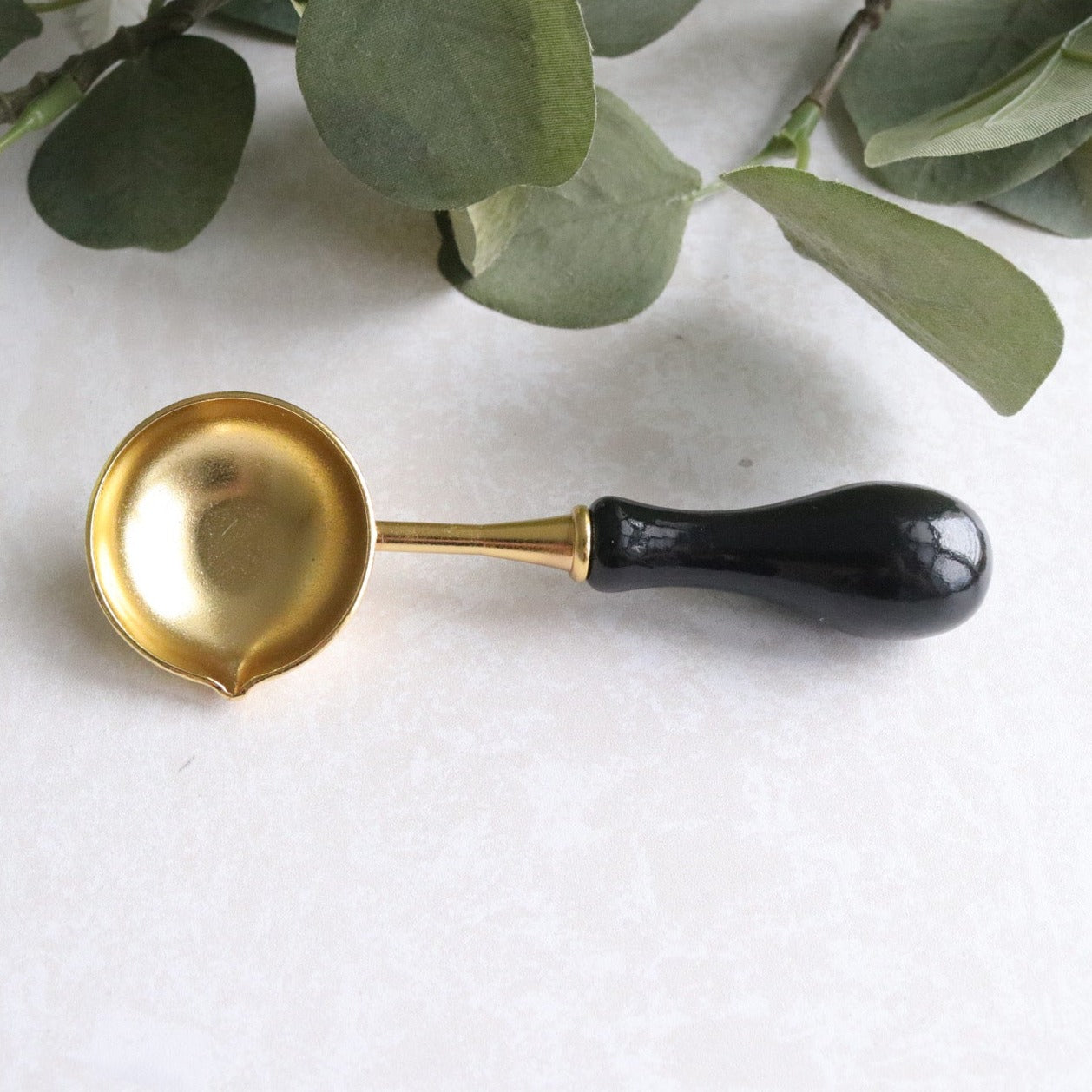 Melting Spoon - Black Handle