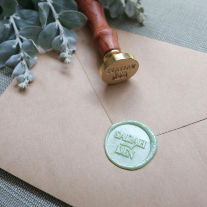 Wax Seal Stamp - Custom Initials