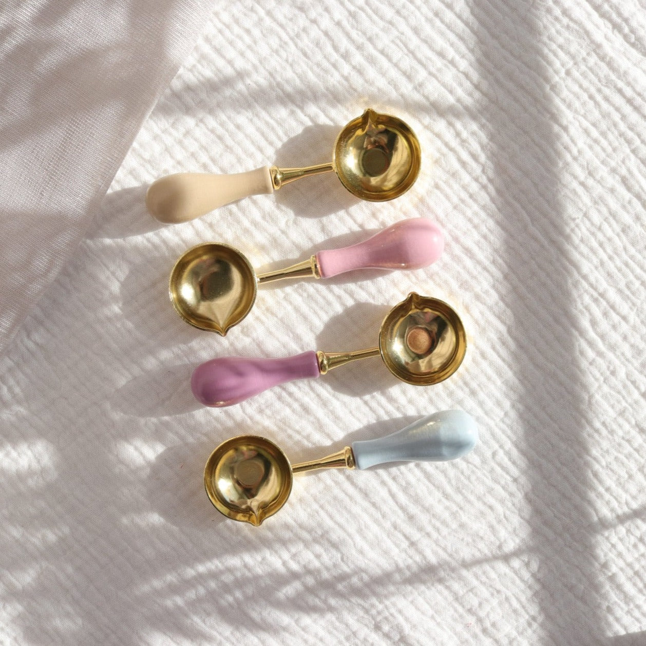 Melting Spoon - Sand Beige Handle