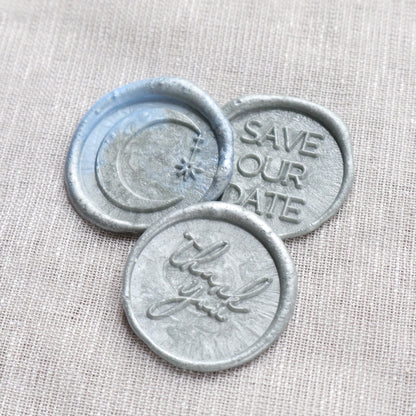 Wax Seal Beads - Ash