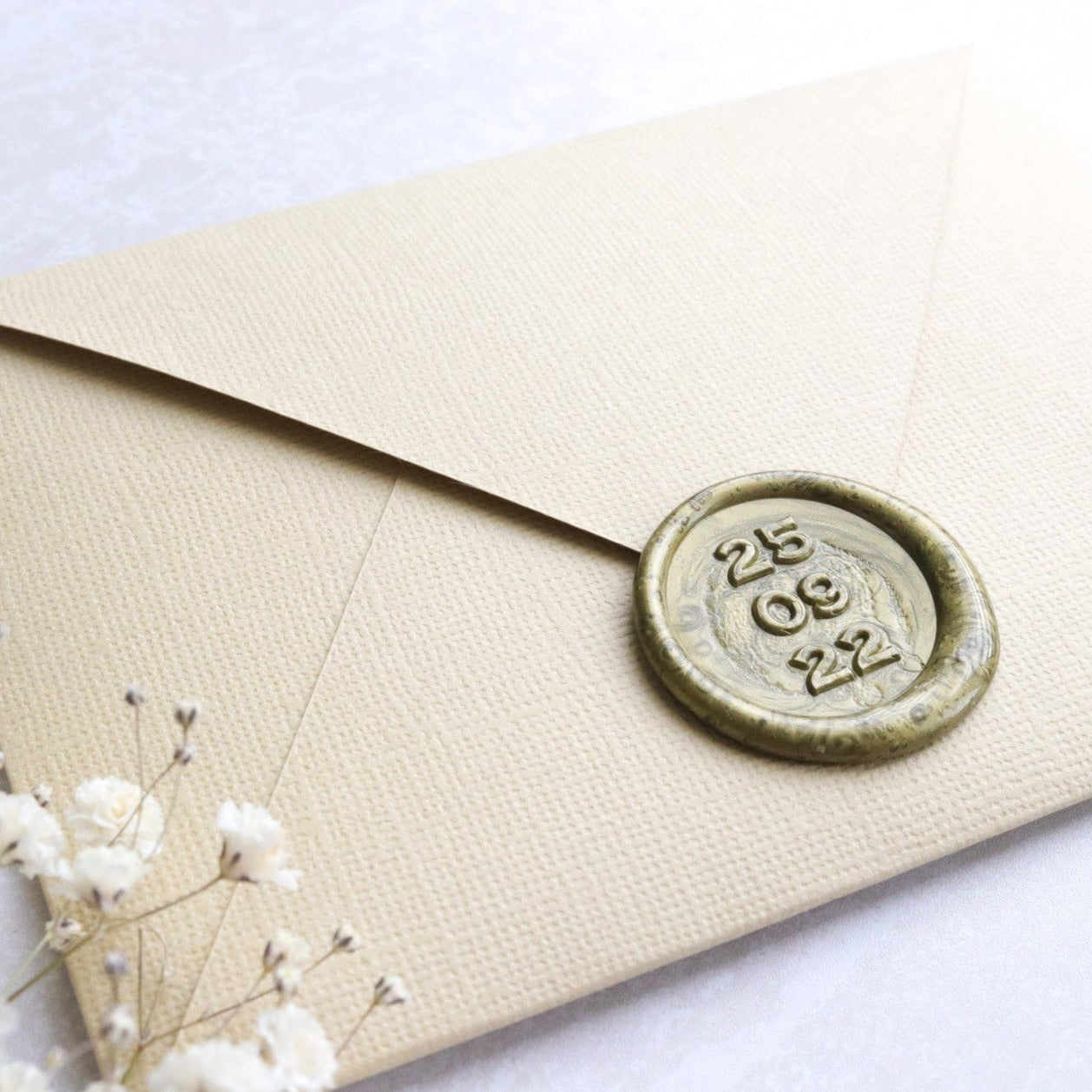 Wax Seal Stamp - Custom Date