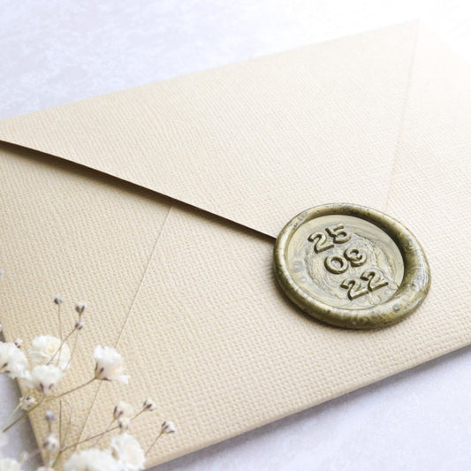 Wax Seal Stamp - Custom Date