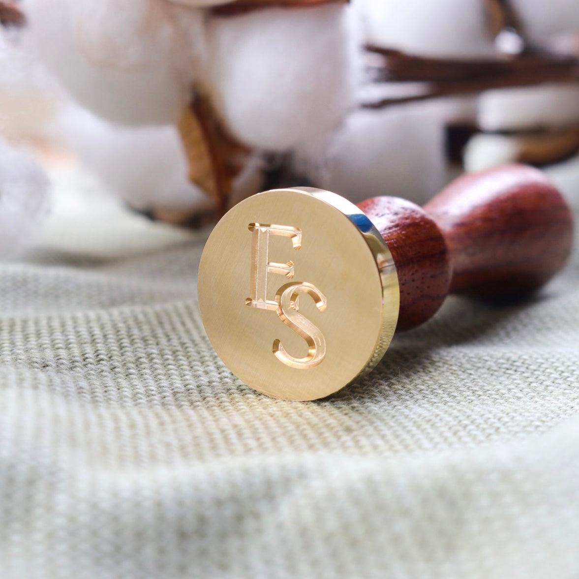 Wax Seal Stamp - Custom Monogram Initials