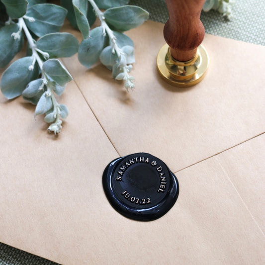 Wax Seal Stamp - Custom Initials